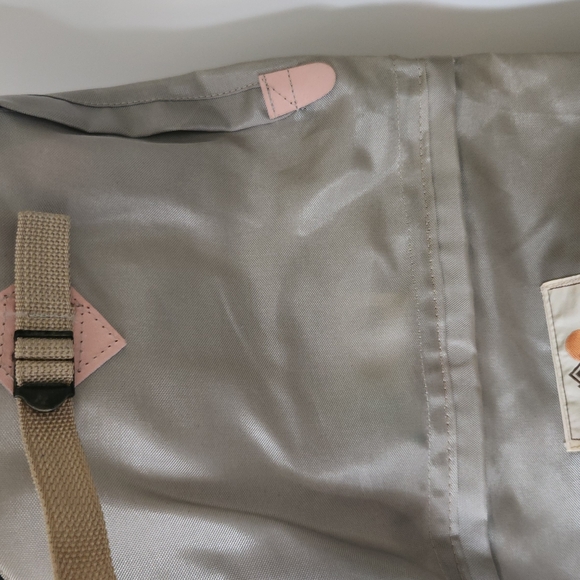 VTG Camel Cigarette 2 Tier Backpack with Leather Accent - Picture 3 of 7